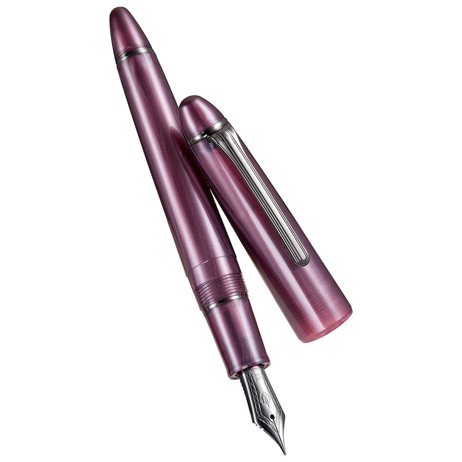 Sailor 1911 Ringless Metallic Fountain Pen Simply Red 21K Nib by Sailor at Cult Pens