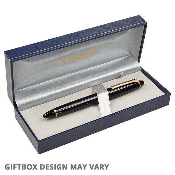 Sailor Professional Gear Slim (Sapporo) Fountain Pen White with Gold Trim by Sailor at Cult Pens