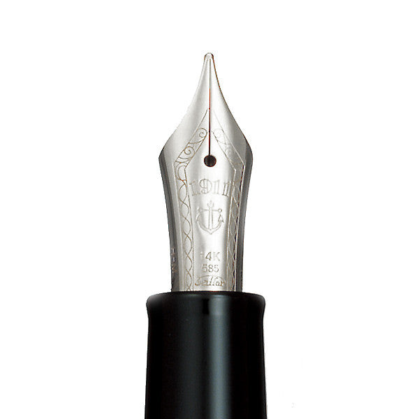 Sailor Professional Gear Slim (Sapporo) Fountain Pen Black with Rhodium Trim by Sailor at Cult Pens