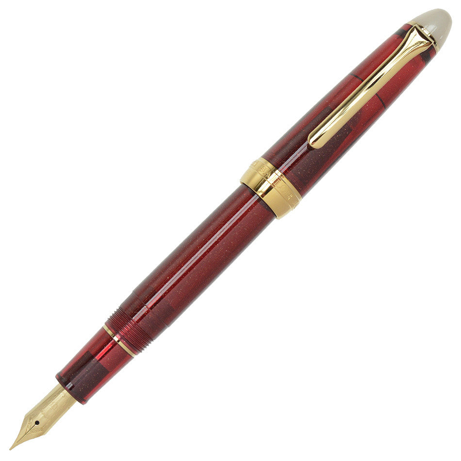 Sailor Shikiori Tsukuyo-no-Minamo Fountain Pen Burgundy Yodaki by Sailor at Cult Pens
