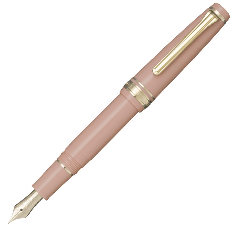 Sailor Professional Gear Slim Mini Fountain Pen Zyne Pink by Sailor at Cult Pens