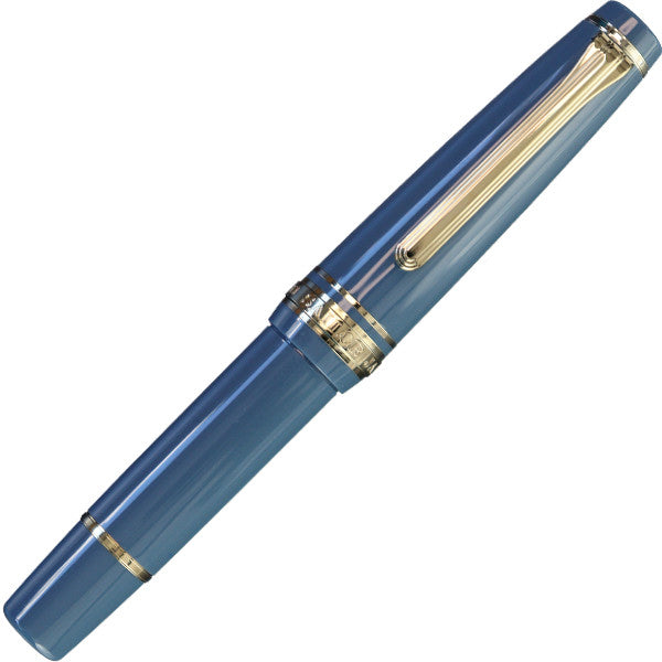 Sailor Professional Gear Slim Mini Fountain Pen Ayur Blue by Sailor at Cult Pens