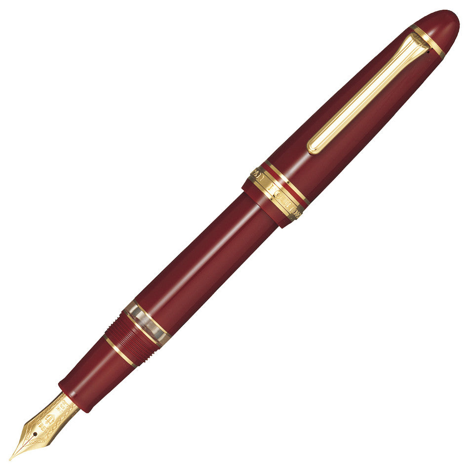 Sailor 1911 Realo Fountain Pen Maroon with Gold Trim by Sailor at Cult Pens