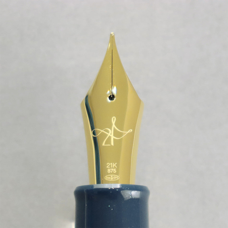 Sailor Professional Gear Regular Fountain Pen Blue Dawn 21K Nib by Sailor at Cult Pens