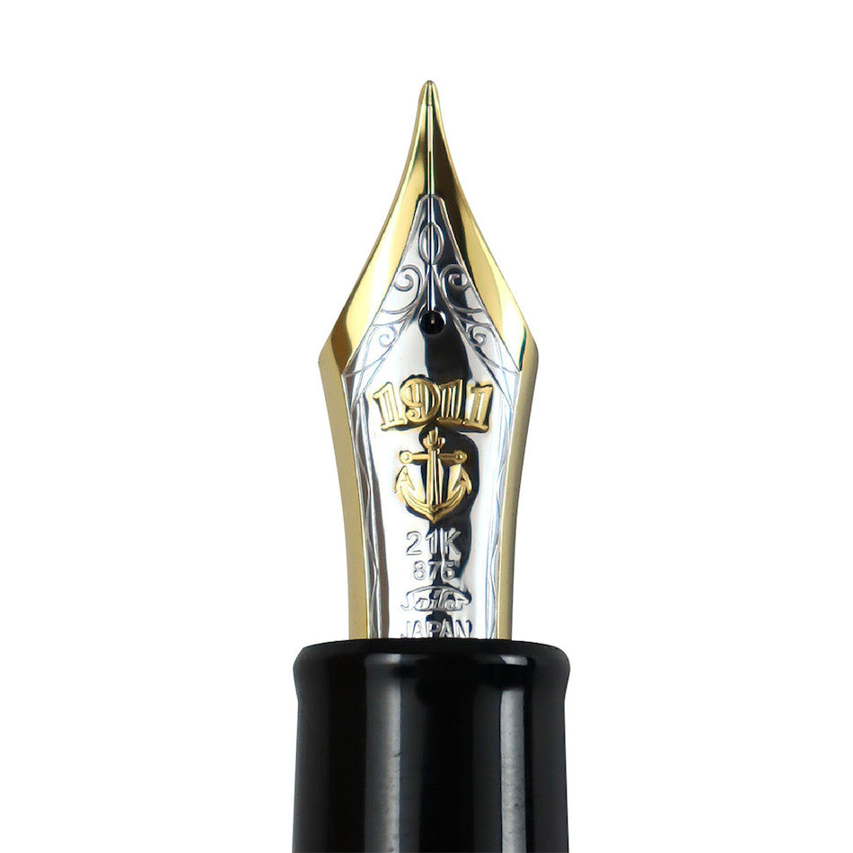 Sailor King Of Pens Fountain Pen Ebonite Naginata-Togi by Sailor at Cult Pens
