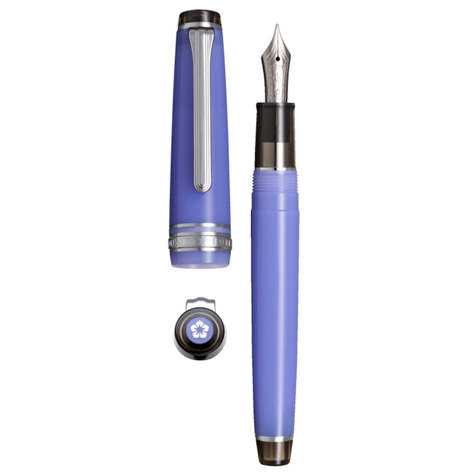 Sailor Manyo Fountain Pen Dianthus with 14K Nib & 50ml Manyo Nadeshiko Ink by Sailor at Cult Pens