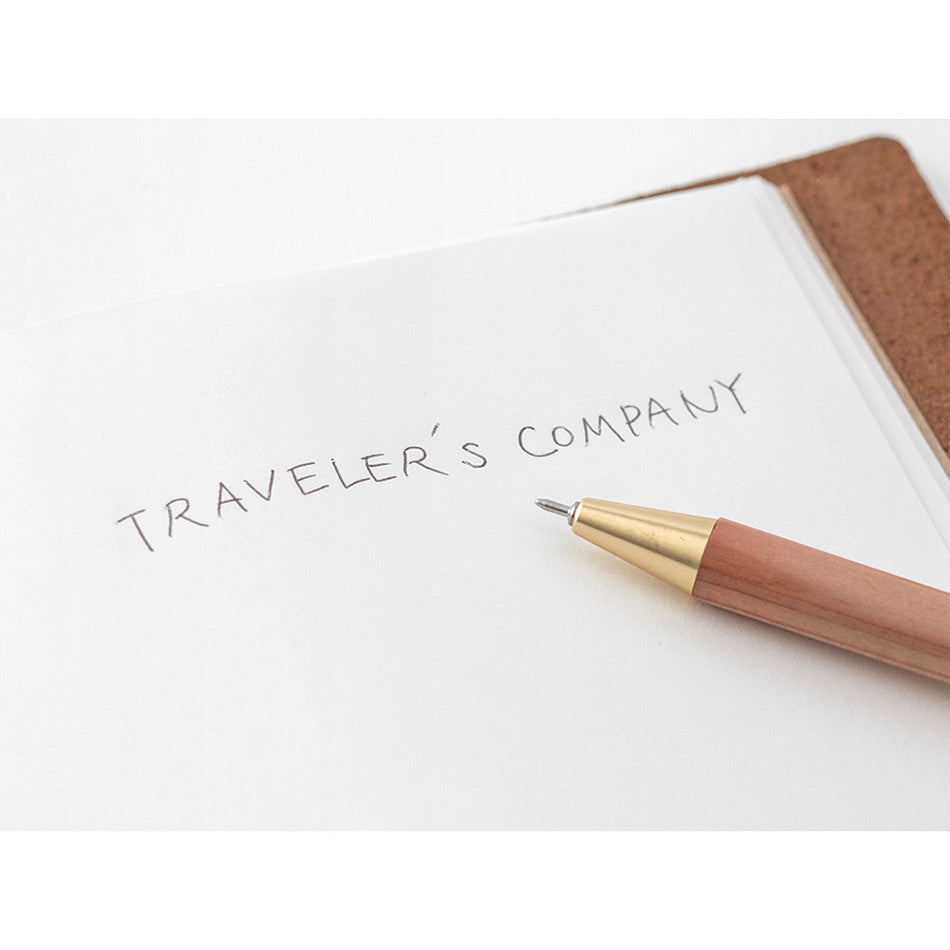 TRAVELER'S COMPANY BRASS Ballpoint Pen by TRAVELER'S COMPANY at Cult Pens