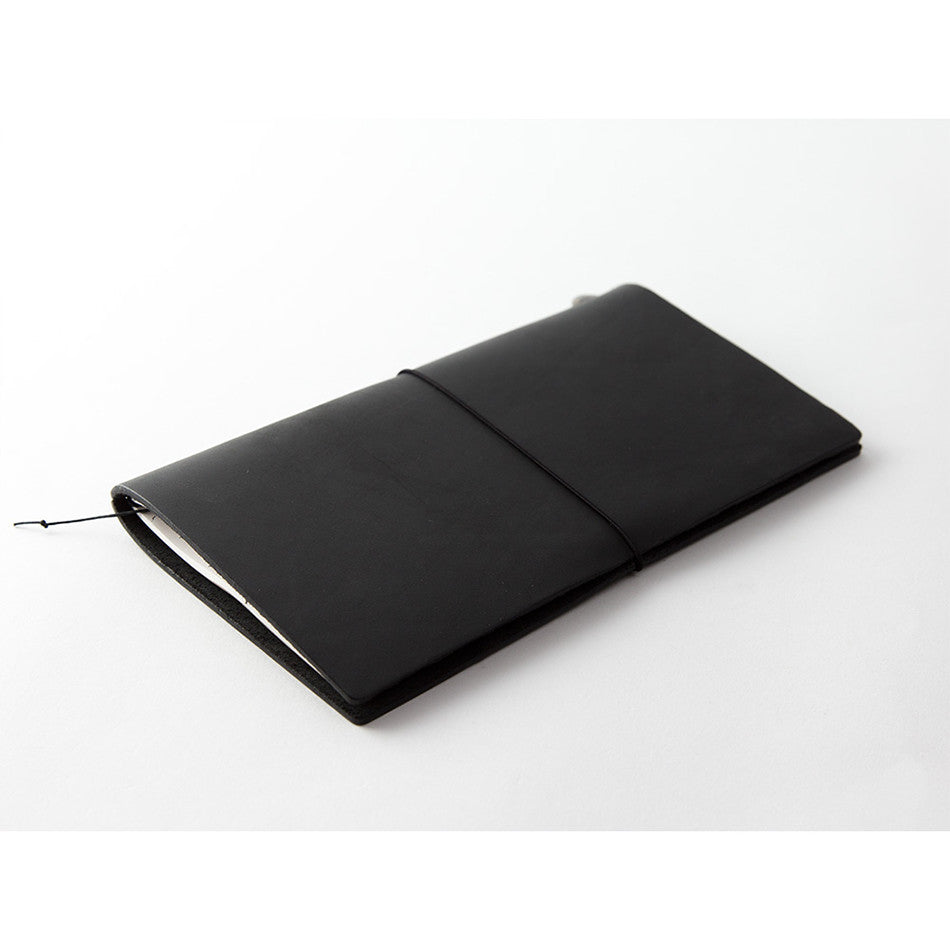 TRAVELER'S COMPANY Traveler's Notebook Leather Black by TRAVELER'S COMPANY at Cult Pens