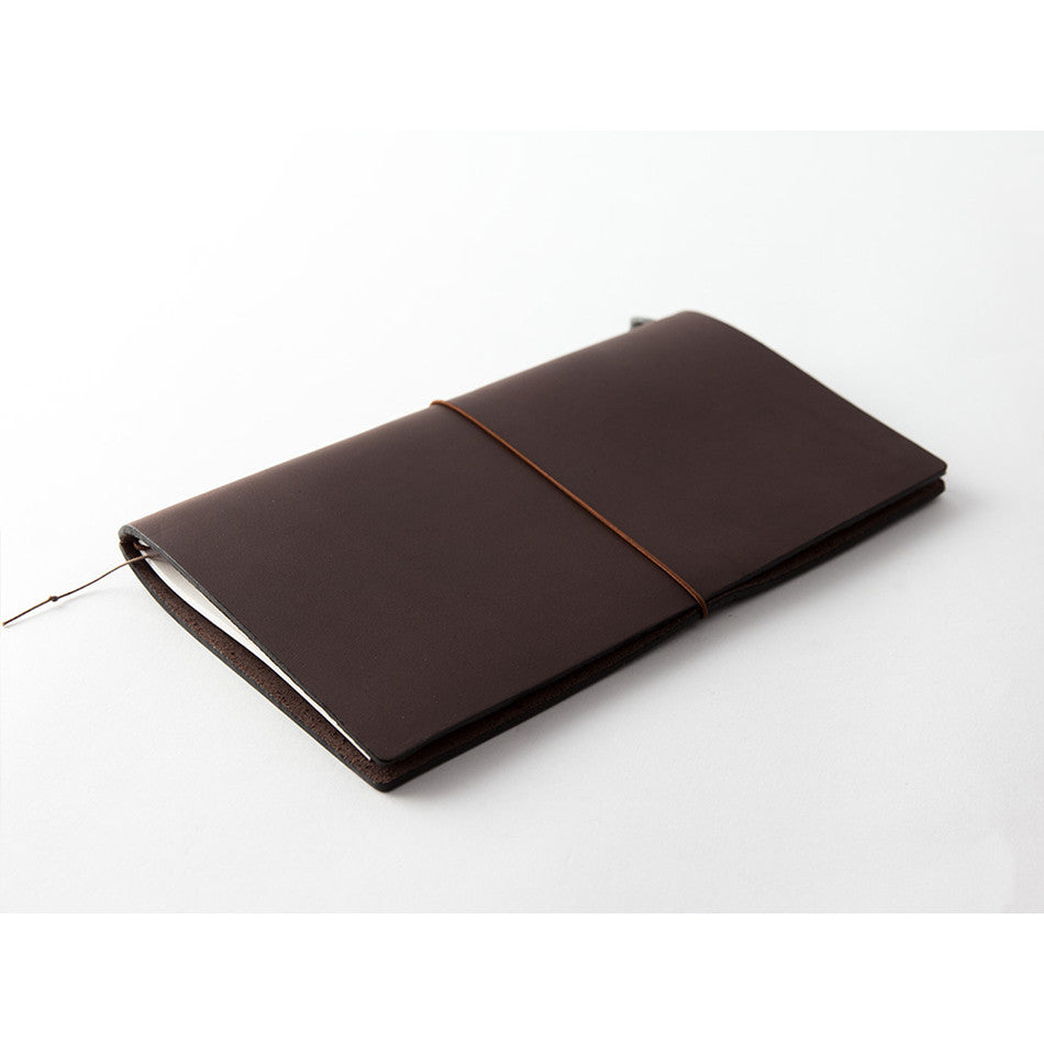 TRAVELER'S COMPANY Traveler's Notebook Leather Brown by TRAVELER'S COMPANY at Cult Pens