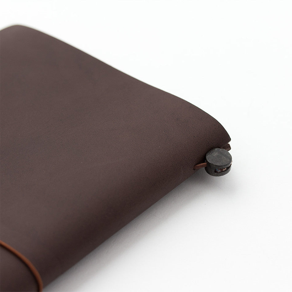 TRAVELER'S COMPANY Traveler's Notebook Leather Brown by TRAVELER'S COMPANY at Cult Pens