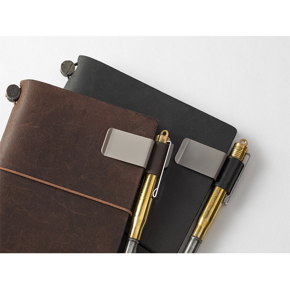 TRAVELER'S COMPANY Penholder Medium Black by TRAVELER'S COMPANY at Cult Pens