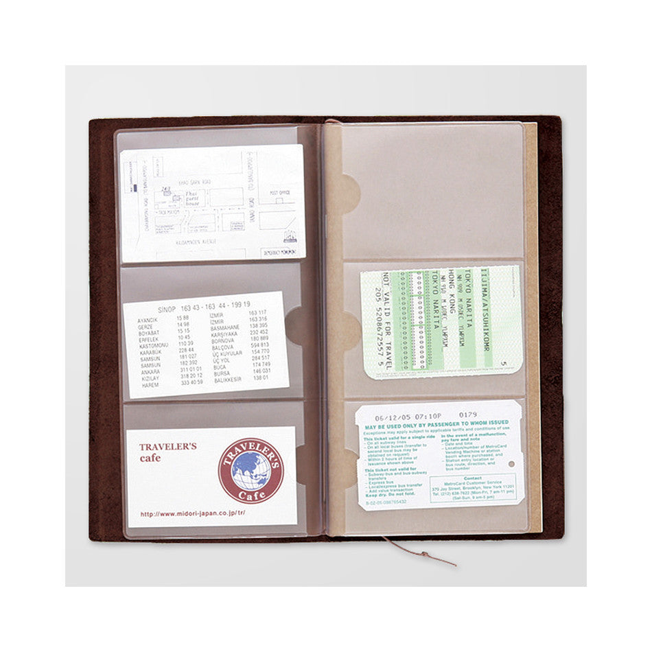 TRAVELER'S COMPANY Notebook Refill Card File by TRAVELER'S COMPANY at Cult Pens