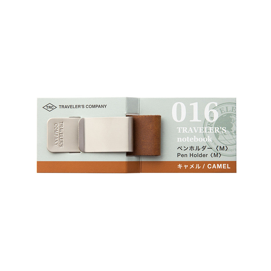 TRAVELER'S COMPANY Penholder Medium Camel by TRAVELER'S COMPANY at Cult Pens