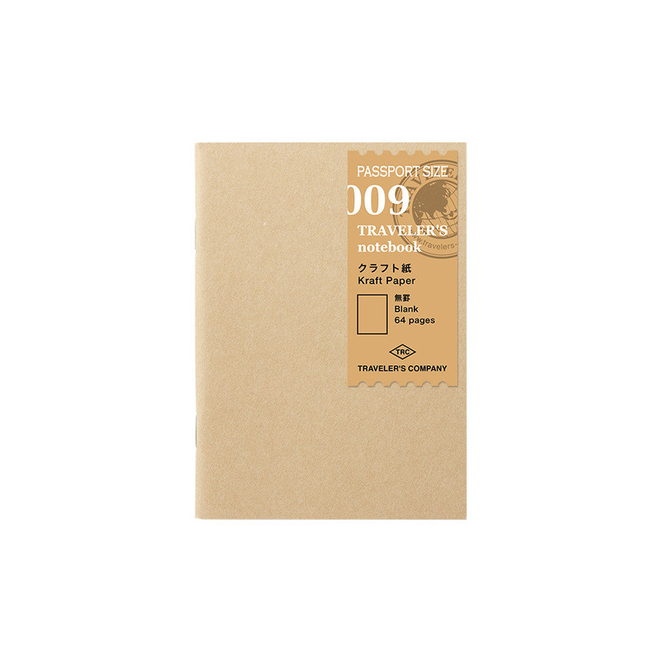 TRAVELER S COMPANY Notebook Refill Passport Size Kraft Paper traveler-s-company-notebook-refill-passport-size-kraft-paper