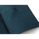 TRAVELER'S COMPANY Traveler's Notebook Leather Blue by TRAVELER'S COMPANY at Cult Pens