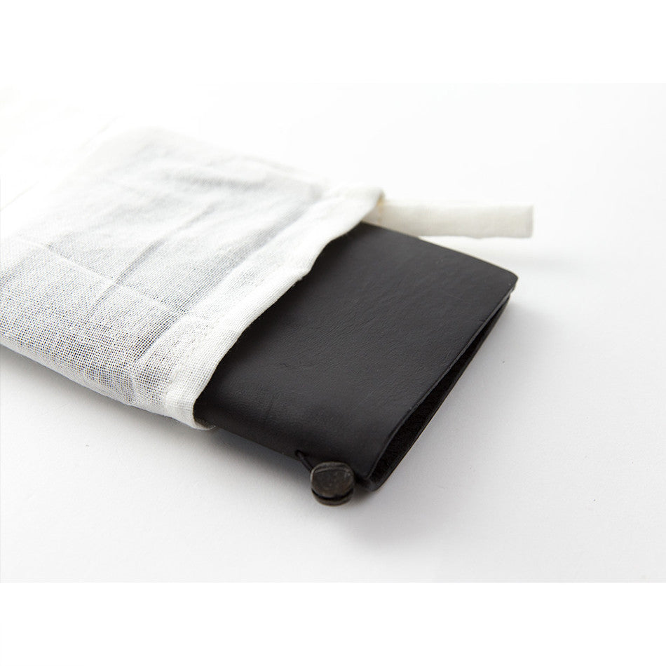TRAVELER'S COMPANY Traveler's Notebook Leather Passport Size Black by TRAVELER'S COMPANY at Cult Pens