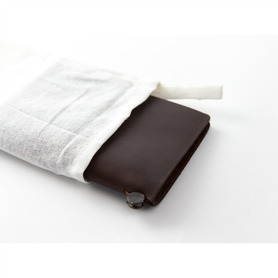 TRAVELER'S COMPANY Traveler's Notebook Leather Passport Size Brown by TRAVELER'S COMPANY at Cult Pens