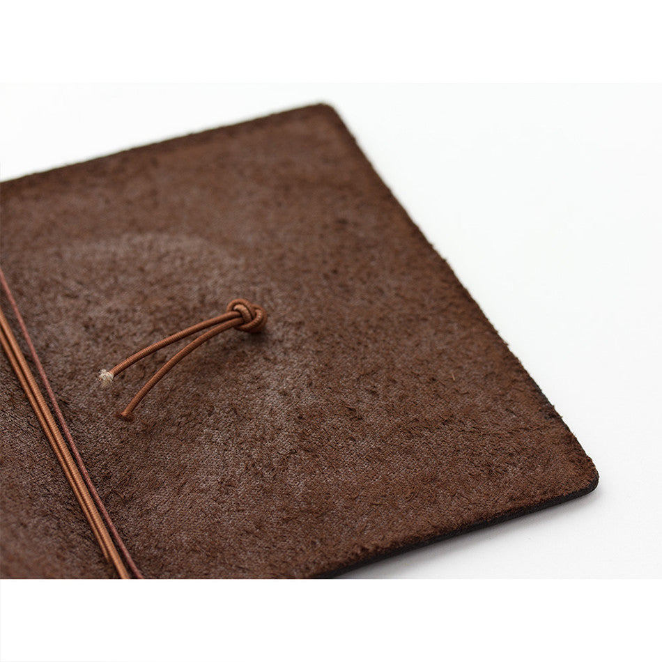TRAVELER'S COMPANY Traveler's Notebook Leather Passport Size Brown by TRAVELER'S COMPANY at Cult Pens