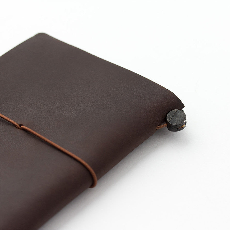 TRAVELER'S COMPANY Traveler's Notebook Leather Passport Size Brown by TRAVELER'S COMPANY at Cult Pens