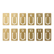 TRAVELER'S COMPANY BRASS Number Clips by TRAVELER'S COMPANY at Cult Pens