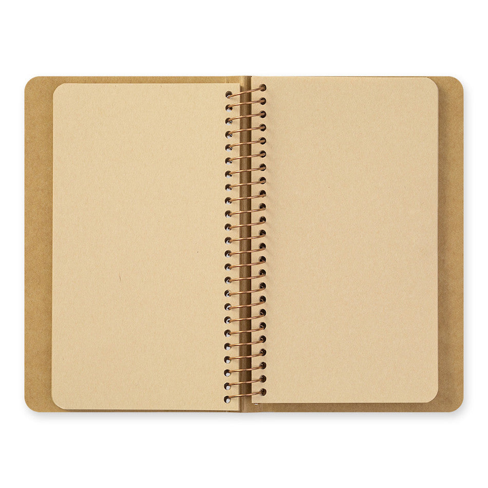 TRAVELER'S COMPANY Notebook Spiral Ring A6 DW Kraft by TRAVELER'S COMPANY at Cult Pens