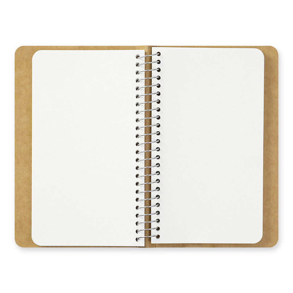 TRAVELER'S COMPANY Notebook Spiral Ring A6 MD White by TRAVELER'S COMPANY at Cult Pens
