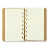 TRAVELER'S COMPANY Notebook Spiral Ring A6 Paper Pocket by TRAVELER'S COMPANY at Cult Pens