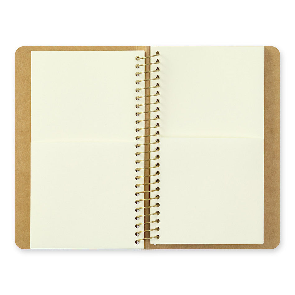 TRAVELER'S COMPANY Notebook Spiral Ring A6 Paper Pocket by TRAVELER'S COMPANY at Cult Pens