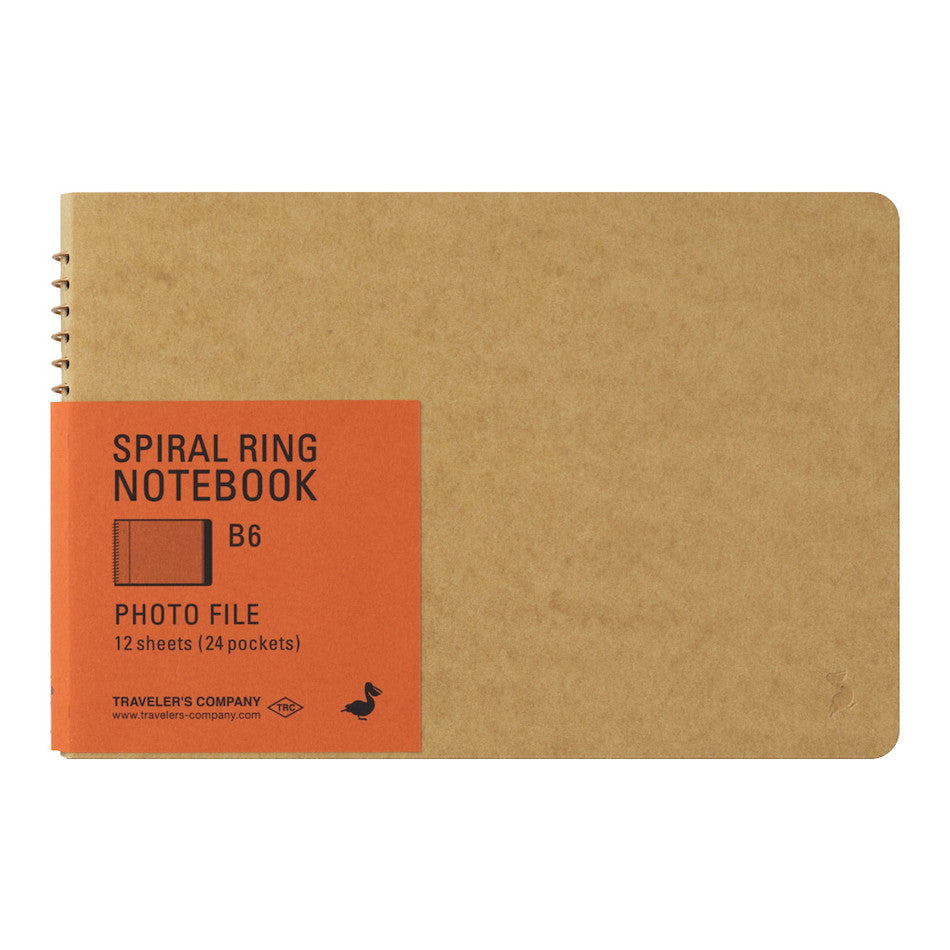 TRAVELER'S COMPANY Notebook Spiral Ring B6 Photo File by TRAVELER'S COMPANY at Cult Pens