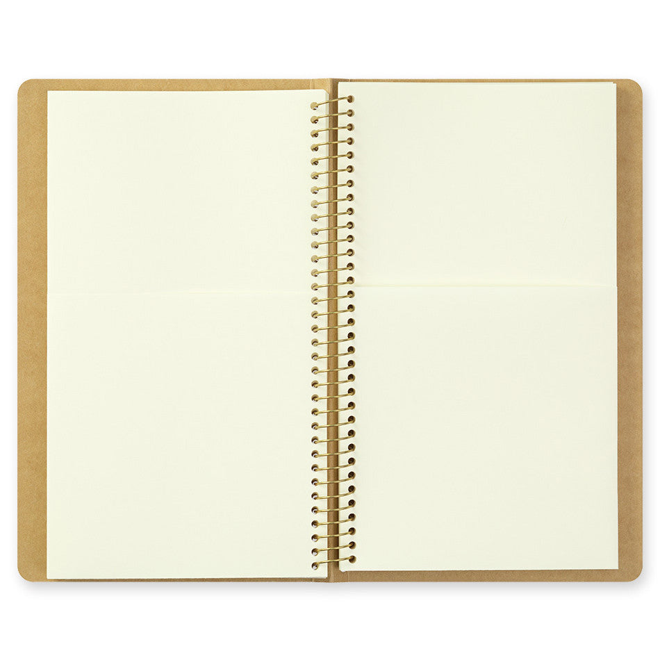 TRAVELER'S COMPANY Notebook Spiral Ring A5 Slim Paper Pocket by TRAVELER'S COMPANY at Cult Pens