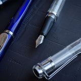 Taccia Facet Fountain Pen Clear by Taccia at Cult Pens