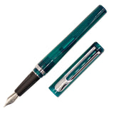 Taccia Facet Fountain Pen Clear Green by Taccia at Cult Pens