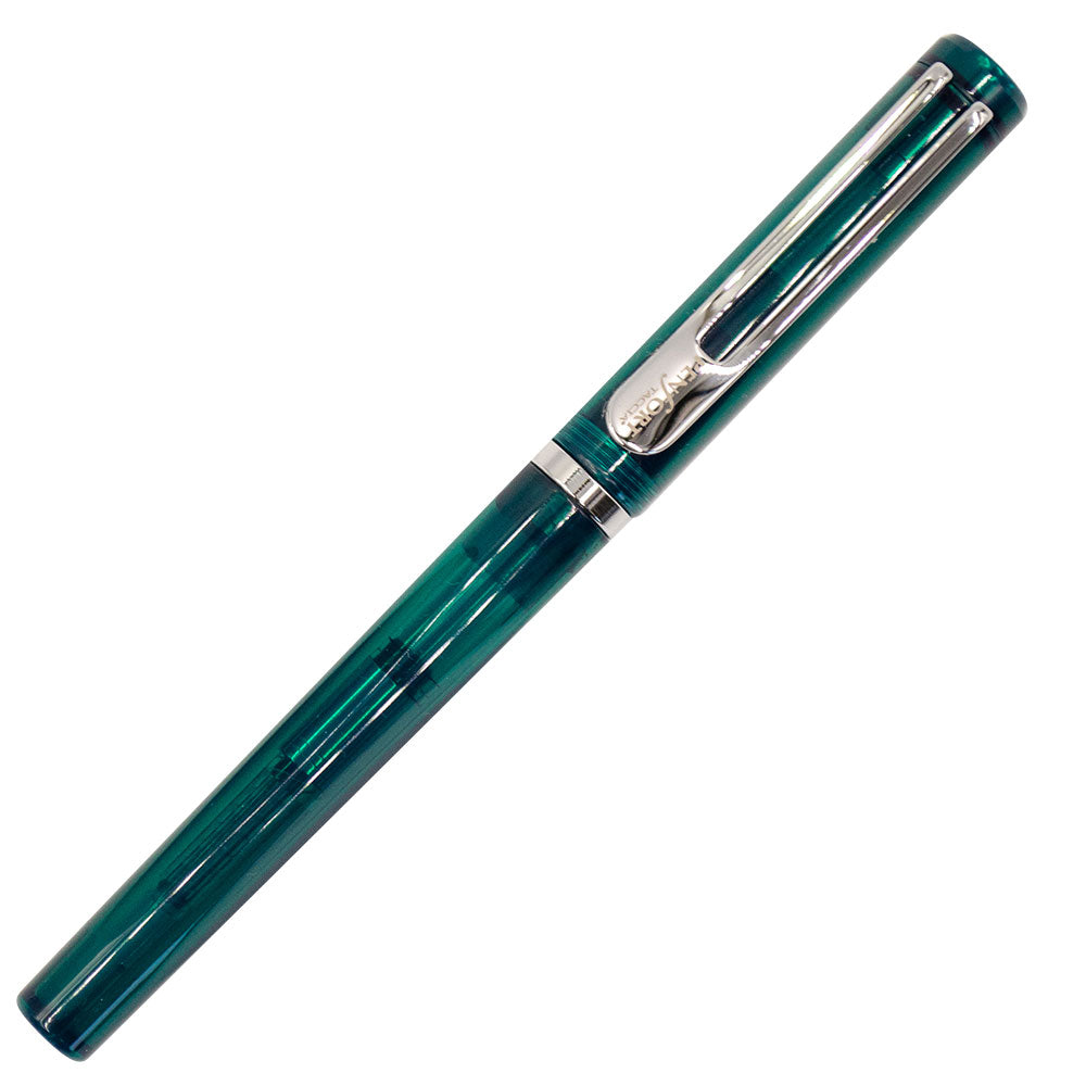 Taccia Facet Fountain Pen Clear Green by Taccia at Cult Pens
