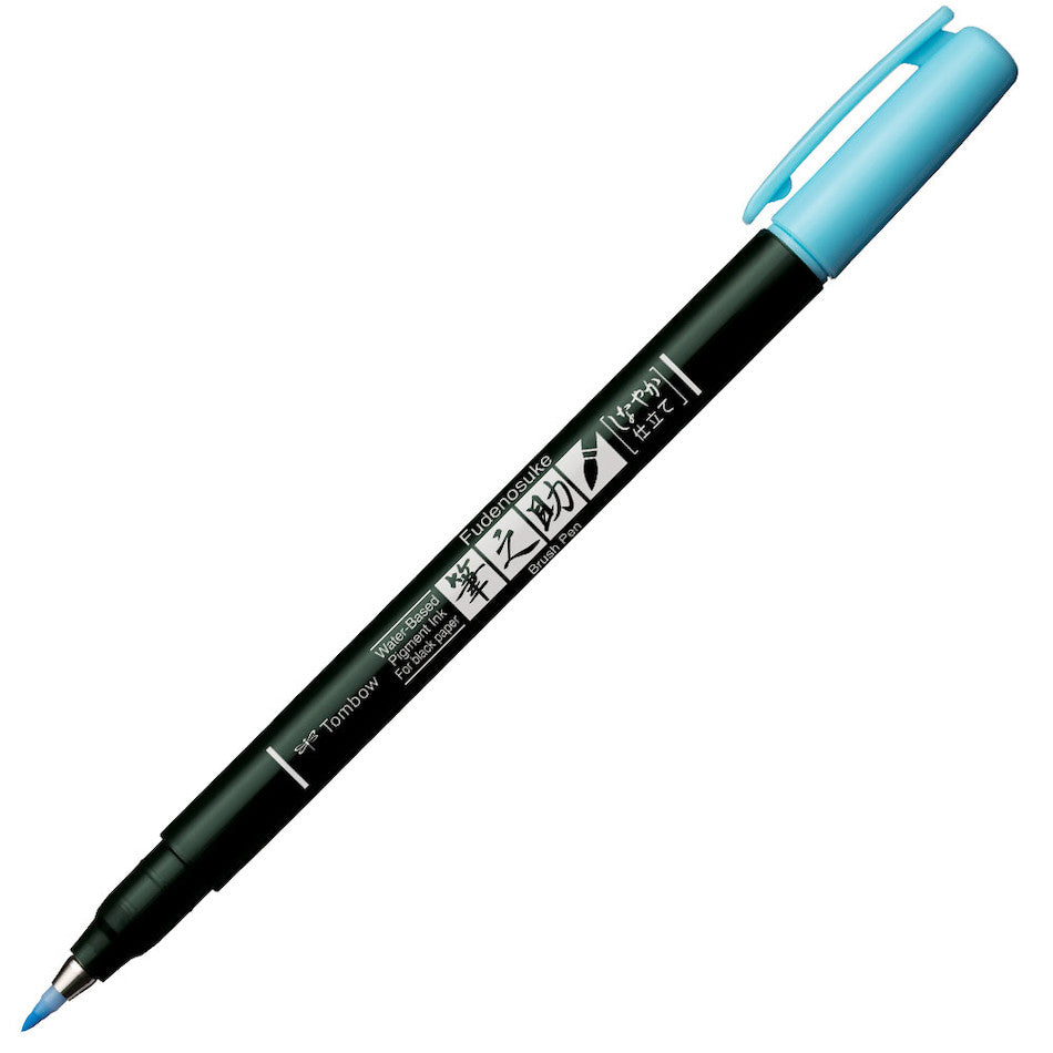 Tombow Fudenosuke Pastel Brush Pen for Black Paper by Tombow at Cult Pens