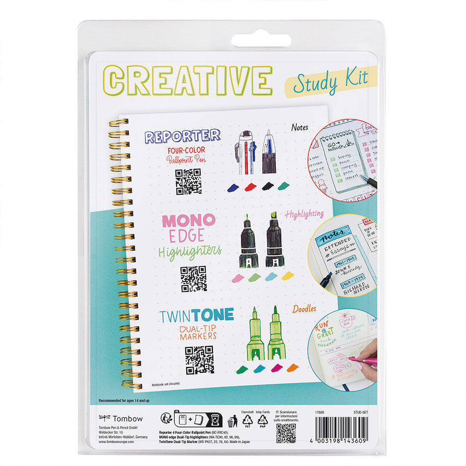 Tombow Creative Study Kit by Tombow at Cult Pens