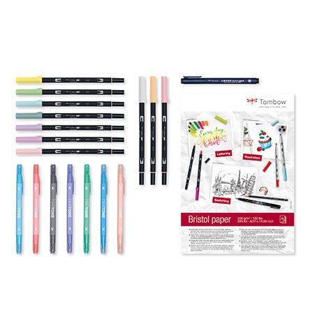 Tombow Have Fun at Home Set Pastels by Tombow at Cult Pens