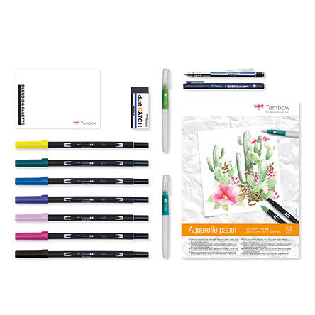 Tombow Have Fun at Home Set Watercolouring by Tombow at Cult Pens