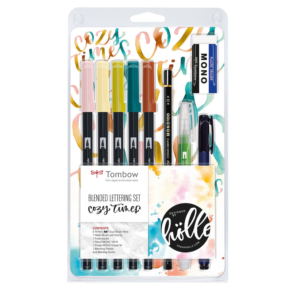 Tombow Blended Lettering Set Cozy Times by Tombow at Cult Pens
