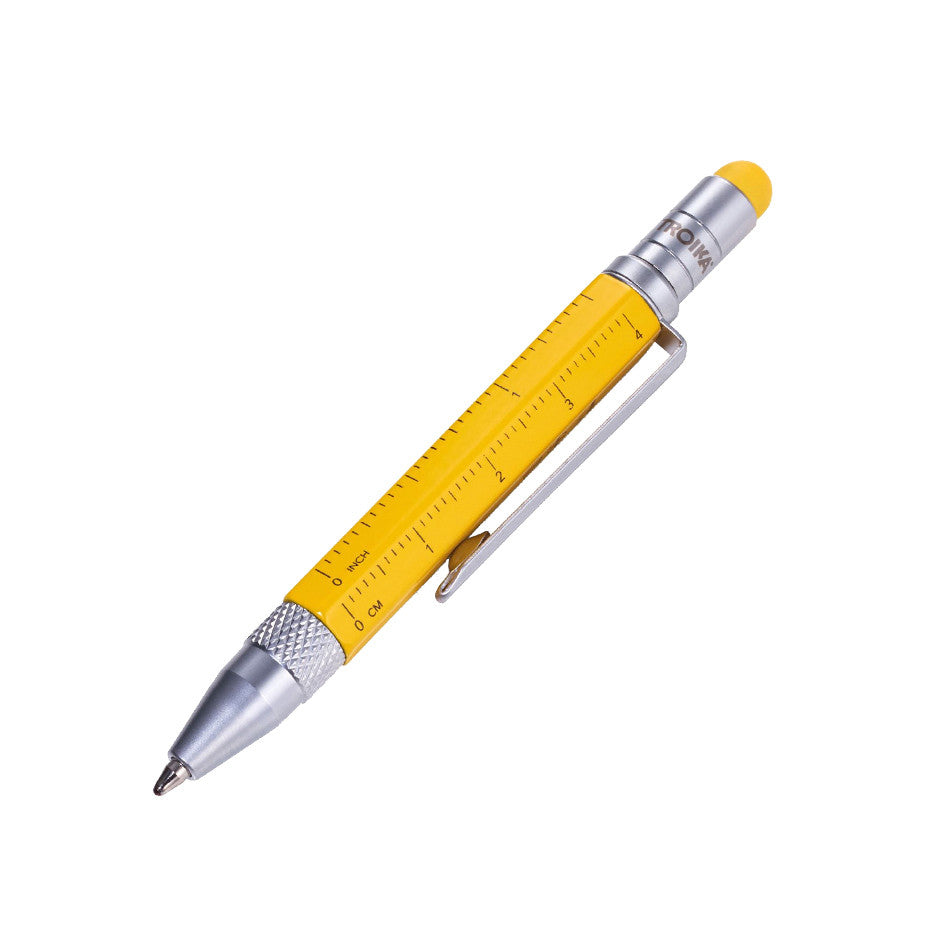 Troika Liliput Mini Construction Pen Yellow by Troika at Cult Pens