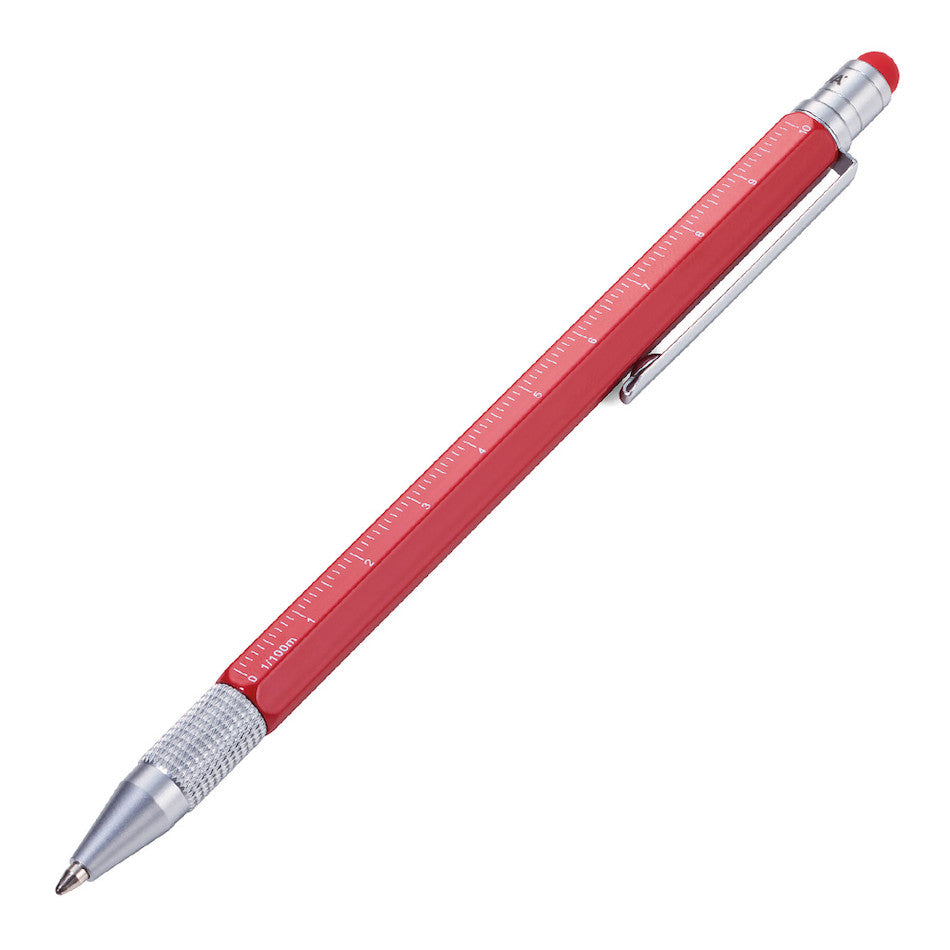 Troika Construction Tool Pen Slim Red by Troika at Cult Pens