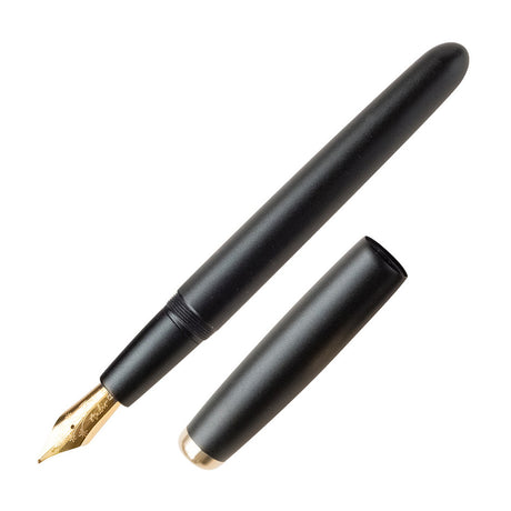 Tom's Studio The Studio Fountain Pen Jet Black by Tom's Studio at Cult Pens