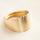 Tom's Studio The Tilt Brass Ink Pot Holder by Tom's Studio at Cult Pens