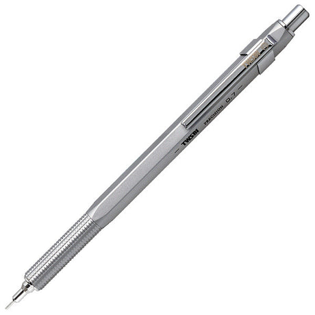 TWSBI Precision RT Mechanical Pencil Silver by TWSBI at Cult Pens