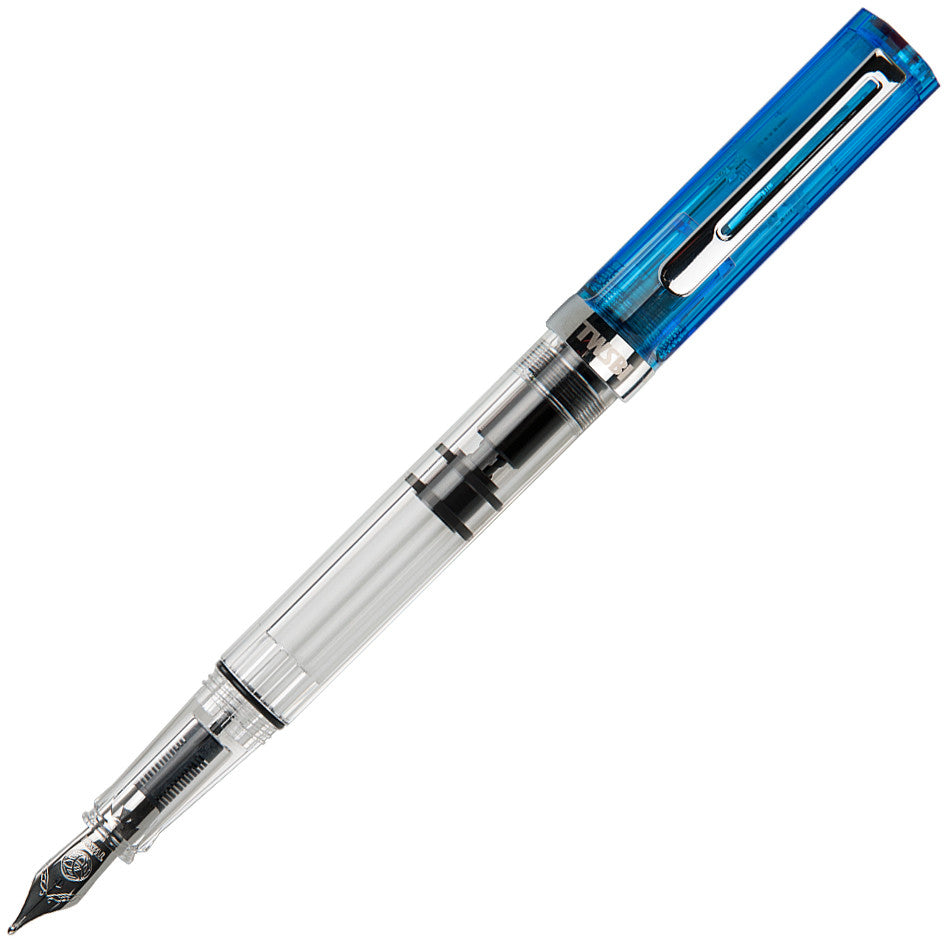 TWSBI Eco Fountain Pen Transparent Blue by TWSBI at Cult Pens