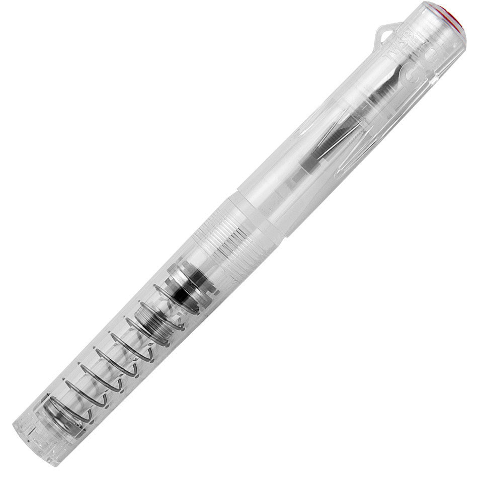 TWSBI GO Spring Loaded Fountain Pen Clear by TWSBI at Cult Pens