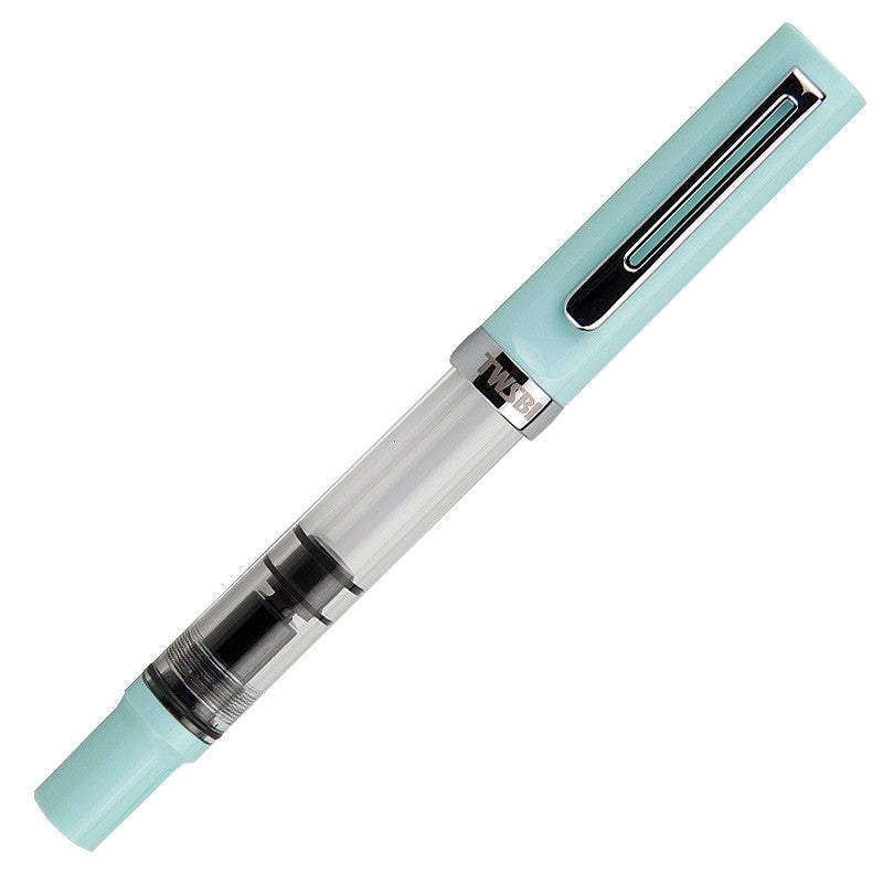 TWSBI Eco-T Fountain Pen Mint Blue Limited Edition by TWSBI at Cult Pens