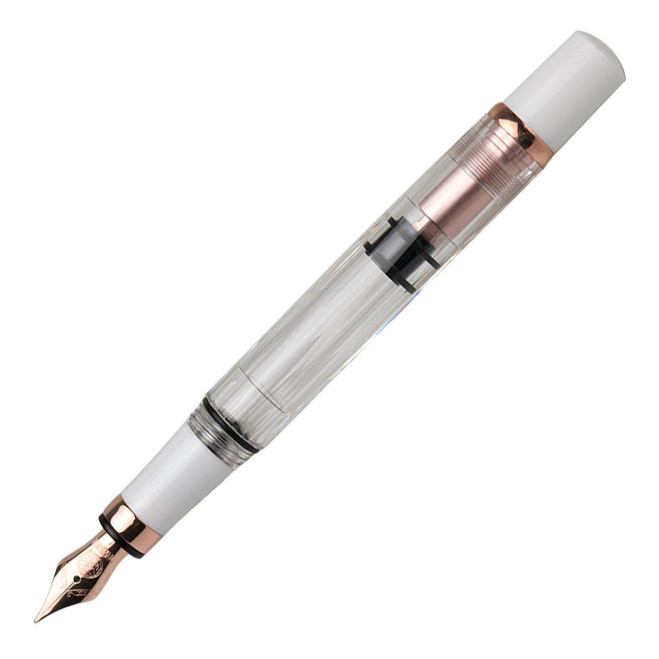 TWSBI Diamond 580 Fountain Pen White Rose Gold II by TWSBI at Cult Pens