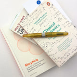 The Good Blue Flame Grilled Ultem with Stainless Steel Fountain Pen Steel Flex Nib Polymer Feed by The Good Blue at Cult Pens