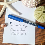 Uni-Ball Eye Ocean Care UB-157 Rollerball Pen Set of 3 by uni-ball at Cult Pens