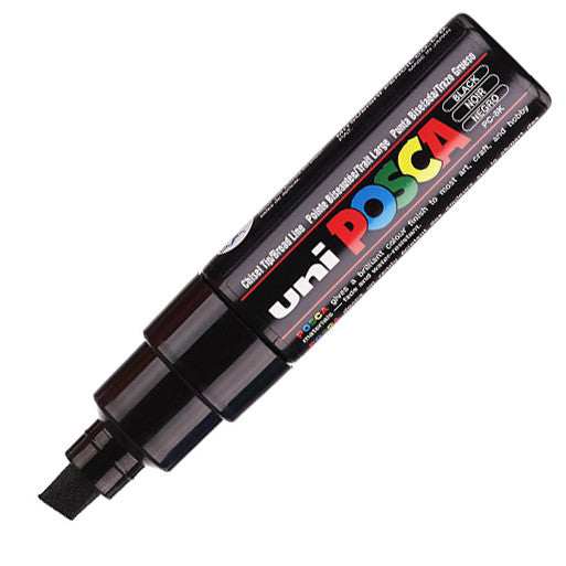 Uni POSCA Marker Pen PC-8K Broad Chisel by Uni at Cult Pens
